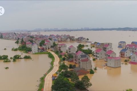 Danau terbesar di China catatkan rekor kenaikan level air