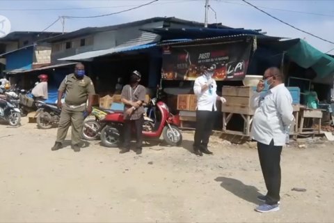 Pedagang positif COVID-19, Pasar Youtefa Jayapura ditutup kembali