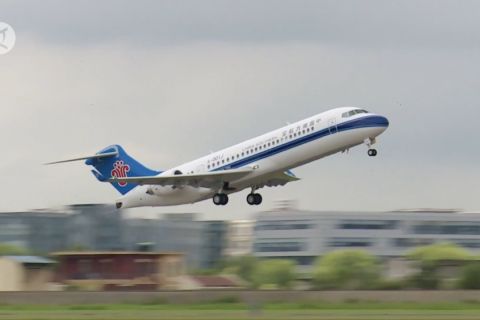 Pesawat regional ARJ21 China layani satu juta penumpang