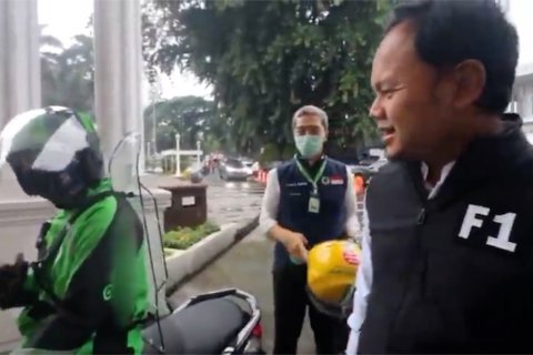 Pemkot Bogor awasi penerapan protokol kesehatan pada ojek online