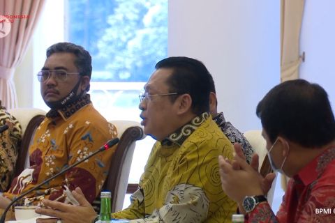 ​​​​​​​Ketua MPR bertemu presiden bahas sidang tahunan format baru