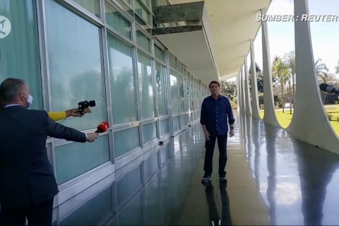 Presiden Brazil yang divonis positif COVID-19, merasa baik-baik saja