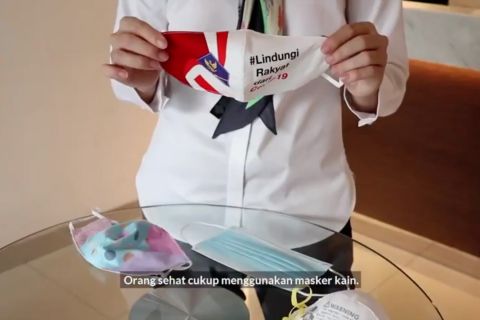 Masker kain sebaiknya hanya digunakan selama 4 jam