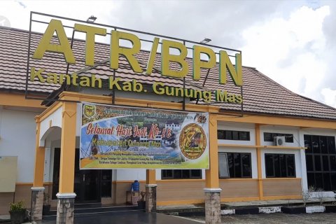 BPN Gunung Mas terbitkan belasan sertifikat HT-El senilai ratusan miliar