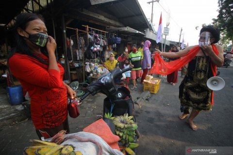 Seniman ludruk sosialisasikan protokol kesehatan