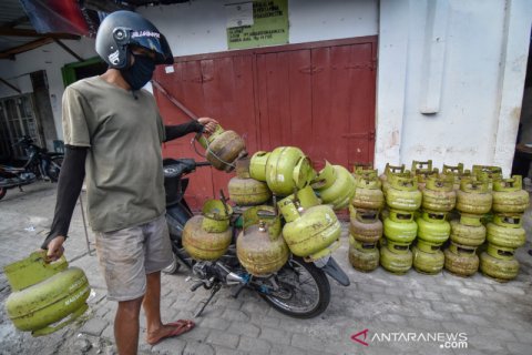 Kelangkaan elpiji subsidi di Mataram