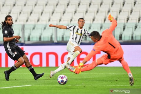Liga Champions: babak pertama Juventus vs Olympique Lyon 1-1