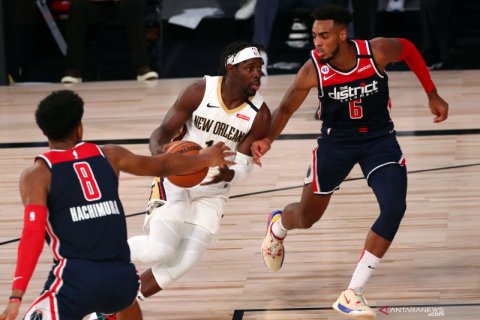 NBA: New Orleans Pelicans kalahkan Washington Wizards 118 - 107.
