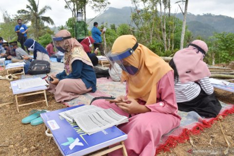 Bantuan internet untuk belajar daring