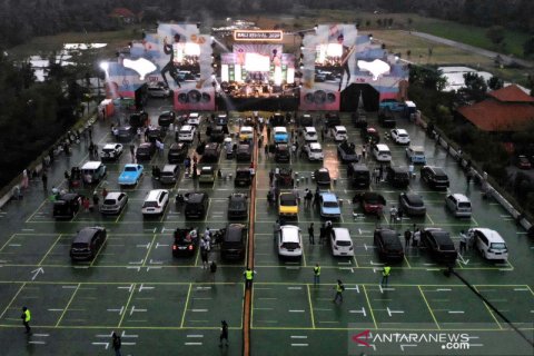 Konser musik berkonsep drive in di Bali