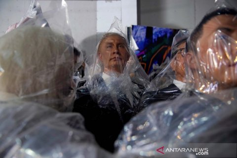 Patung lilin Vladimir Putin di China