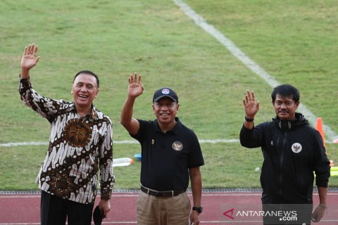 Menpora tinjau latihan timnas U-19