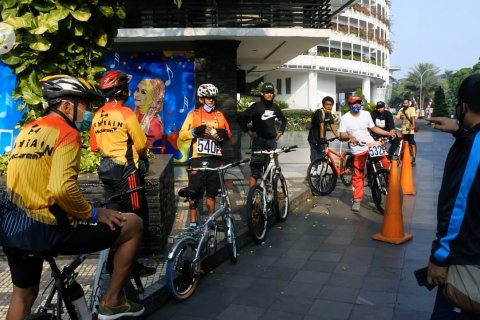 Permintaan sepeda sejak awal PSBB sempat capai 700 ribu unit sebulan