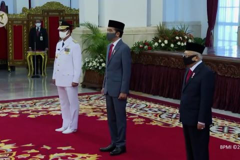 Kasetpres: Pelantikan Gubernur Kepri dilaksanakan dengan protokol kesehatan ketat