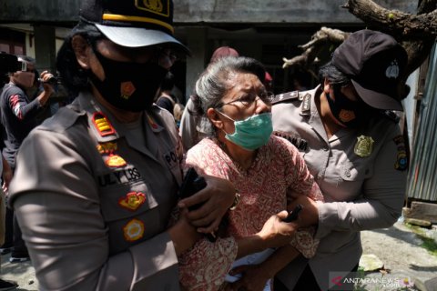 Eksekusi rumah di Medan