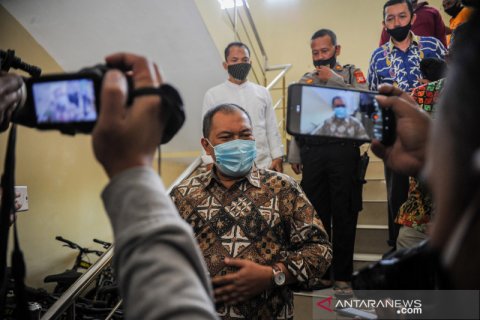 Wali Kota Bandung Oded M Danial diperiksa KPK
