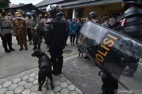 Gelar pasukan pengamanan Pilkada Serentak