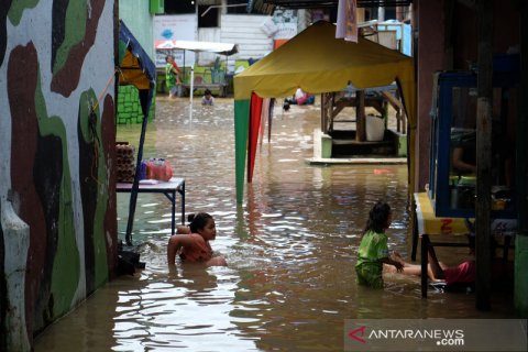 Banjir luapan sungai Deli