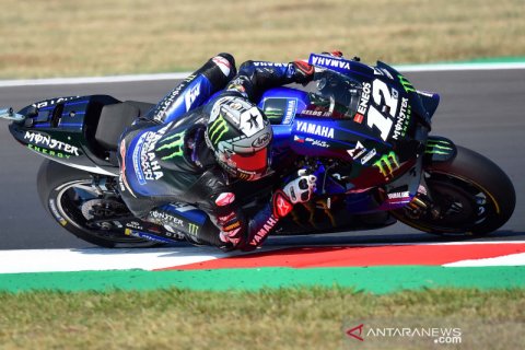 Maverick Vinales start terdepan pada balapan MotoGP San Marino Grand Prix