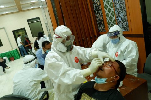 Seorang anggota DPRD Banten positif COVID-19, seluruh anggota dewan jalani tes usap
