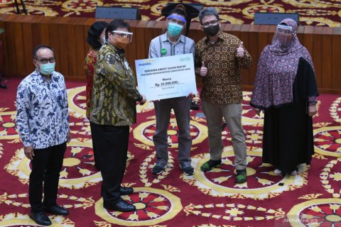 Pemerintah salurkan KUR kepada UMKM mitra platform digital