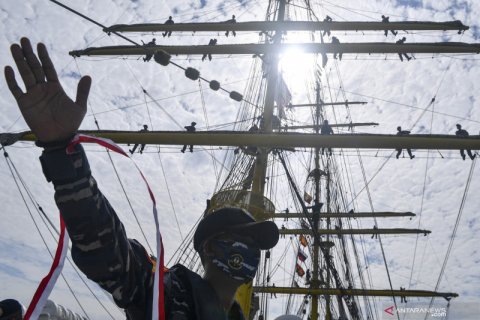 Pelayaran Latihan Praktek  Kartika Jala Krida AAL