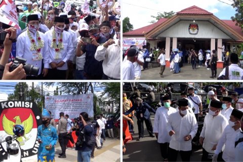 KPU Kalsel nyatakan berkas kedua paslon pilgub lengkap