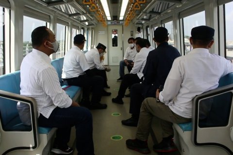 Menhub coba integrasi moda transportasi di Palembang