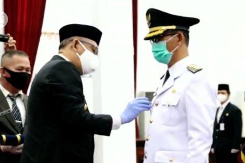 Gubernur Kalbar lantik Pjs Bupati Bengkayang