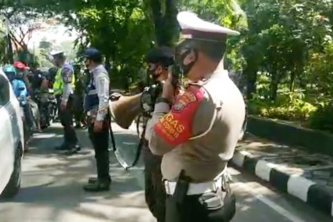Polrestro Tangerang Kota tindak 2.000 pelanggar protokol kesehatan