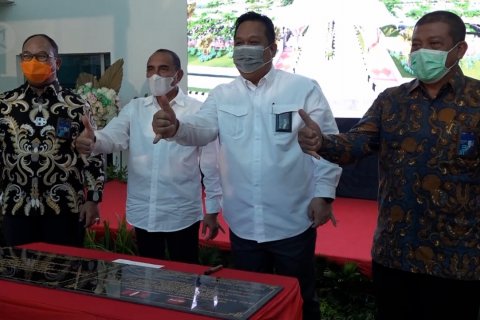 Dua BUMN bersinergi kelola limbah industri pertama di Sumatera Utara