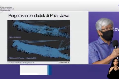 Mobilitas penduduk saat PSBB Transisi Jakarta pengaruhi kasus COVID-19 di Pulau Jawa