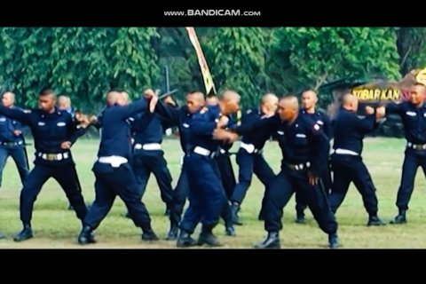 Pelatihan membentuk karakter Satpam sebagai pengemban tugas kepolisian