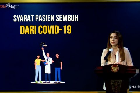 Reisa jelaskan&nbsp;syarat&nbsp;pasien COVID-19&nbsp;dinyatakan&nbsp;sembuh