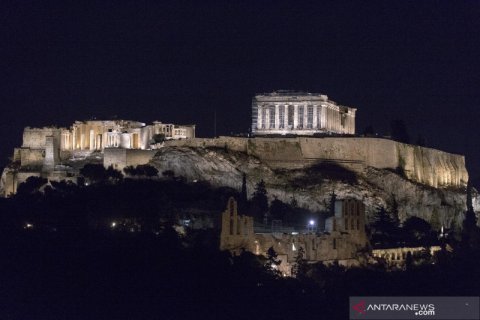 Sistem pencahayaan baru di Acropolis dan Parthenon