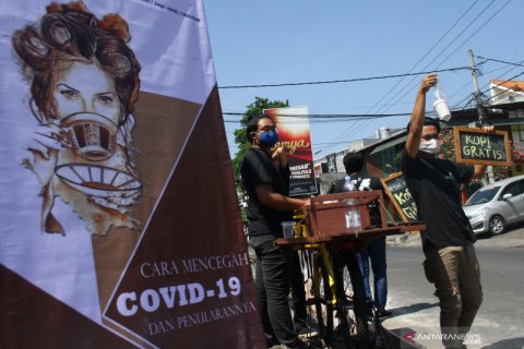Peringatan Hari Kopi Internasional di Malang