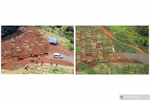 Lahan makam terkait COVID-19 Pondok Ranggon diperluas