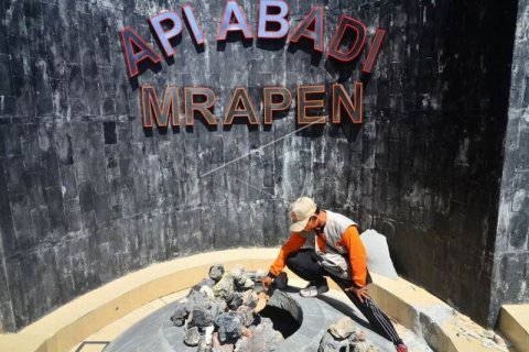 Api abadi Mrapen padam