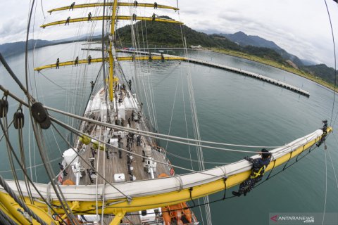 KRI Bima Suci tiba di Lampung
