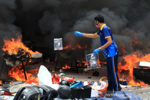 Pemusnahan BMN Bea Cukai DI Yogyakarta