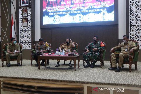 Lepas zona merah, protokol kesehatan di Kota Banjarmasin terus digalakkan