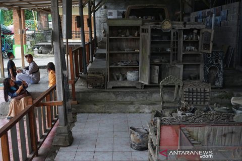 Petilasan rumah Mbah Maridjan