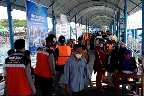 Gelar operasi yustisi, Satgas COVID-19 Ternate jaring puluhan pelanggar prokes