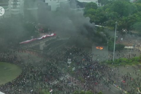 Polri: 145 dari 3.862 demonstran yang ditangkap reaktif COVID-19