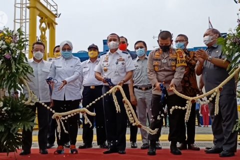 ASDP Merak resmikan Dermaga IV hadapi layanan angkutan Nataru