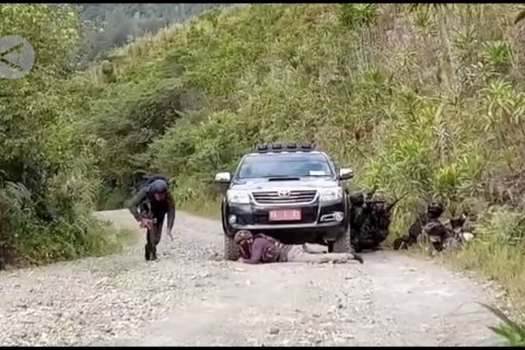Kontak tembak di Intan Jaya Papua, 2 anggota KKB tewas