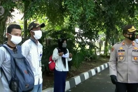 Polres Lebak gencar sosialisasikan protokol kesehatan 3M