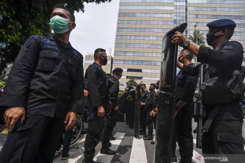 Pengamanan Kedubes Prancis