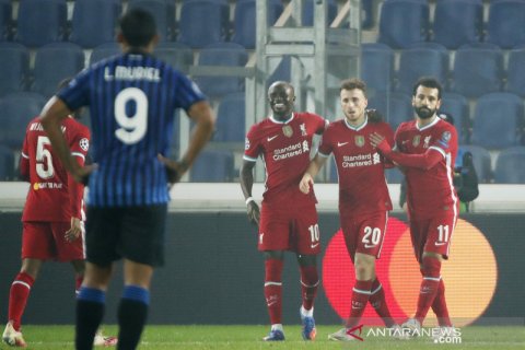 Liga Champions: Diogo Jota hat-trick, Liverpool menang 5-0