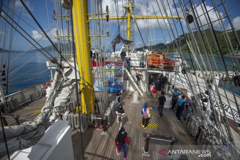 Open ship KRI Bima Suci di Natuna